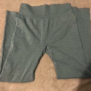 Simple Cute Blue Leggings sz L